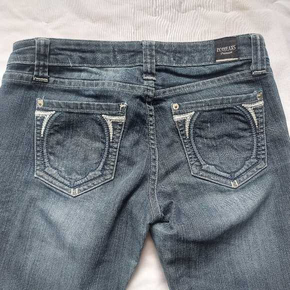 Zco Premium Jeans Womens Low Rise Skinny Blue Jeans, Size 7 - Picture 5 of 8